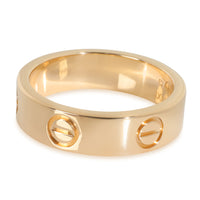 Yellow Gold  Love Ring