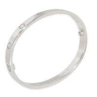 White Gold  Love Bracelet