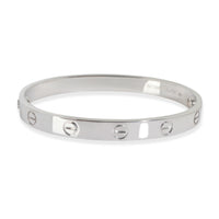 White Gold  Love Bracelet