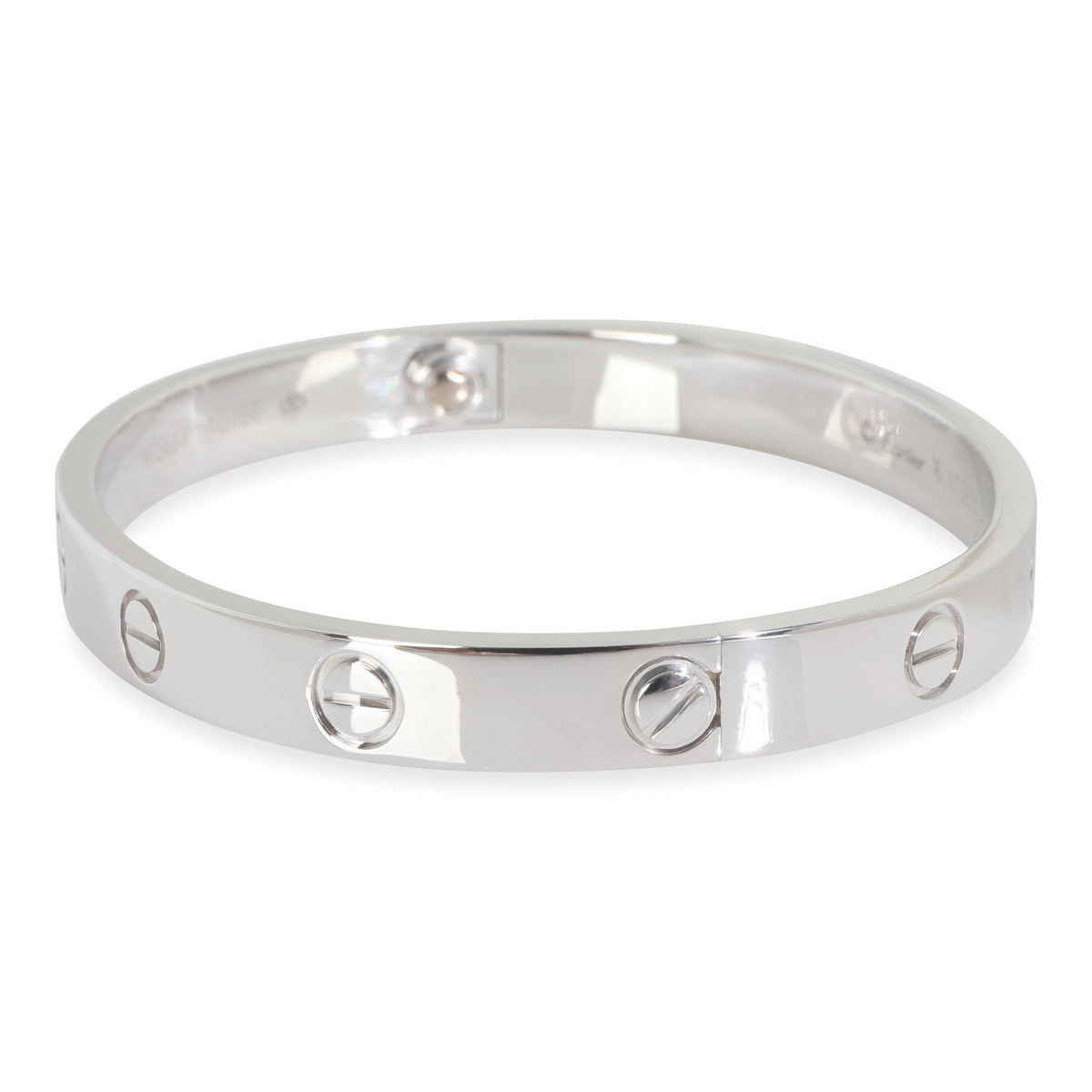 White Gold  Love Bracelet