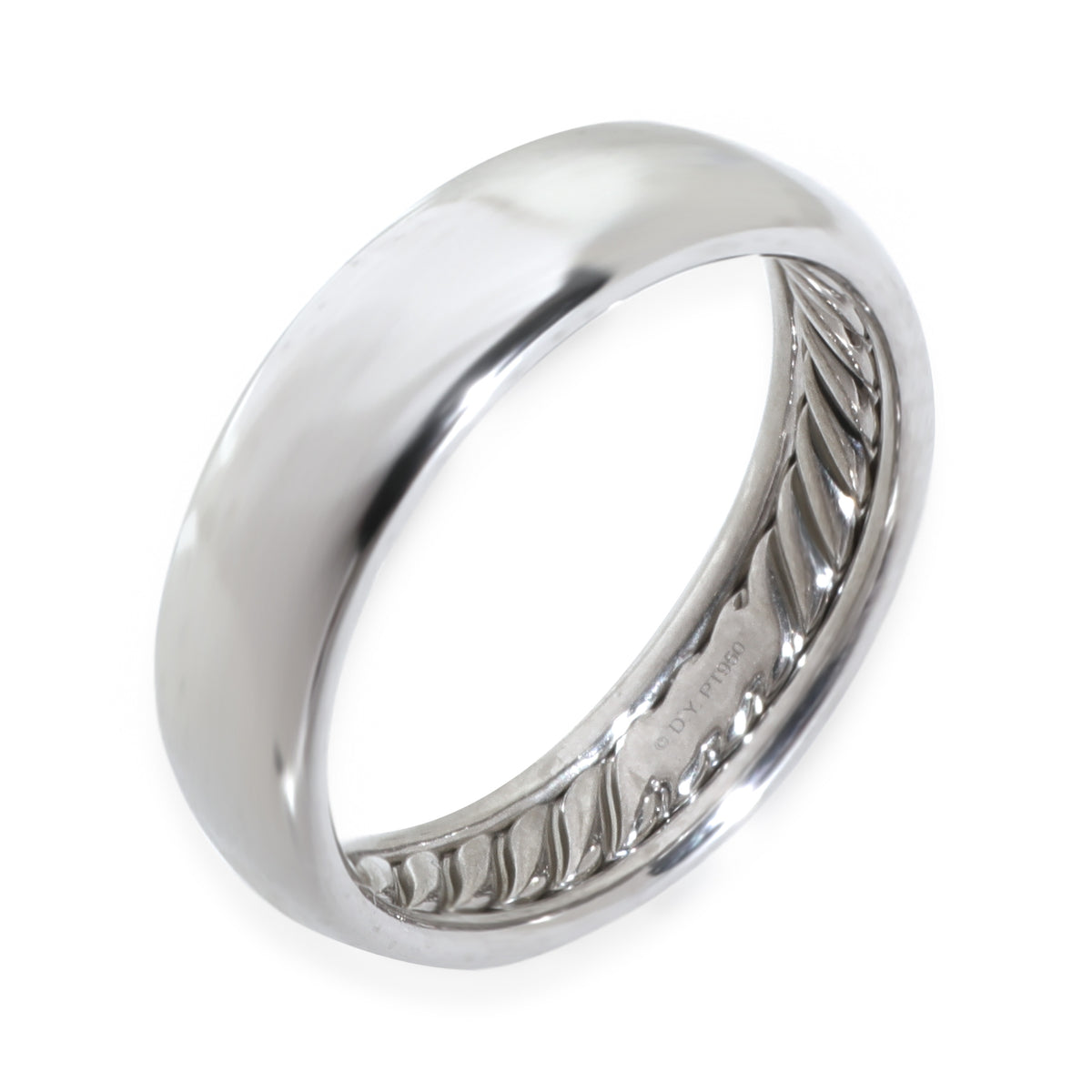 David Yurman Platinum  Classic Band pv