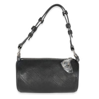Gucci Black Diagonal Quilted Leather Mini Blondie Shoulder Bag Handbag fv