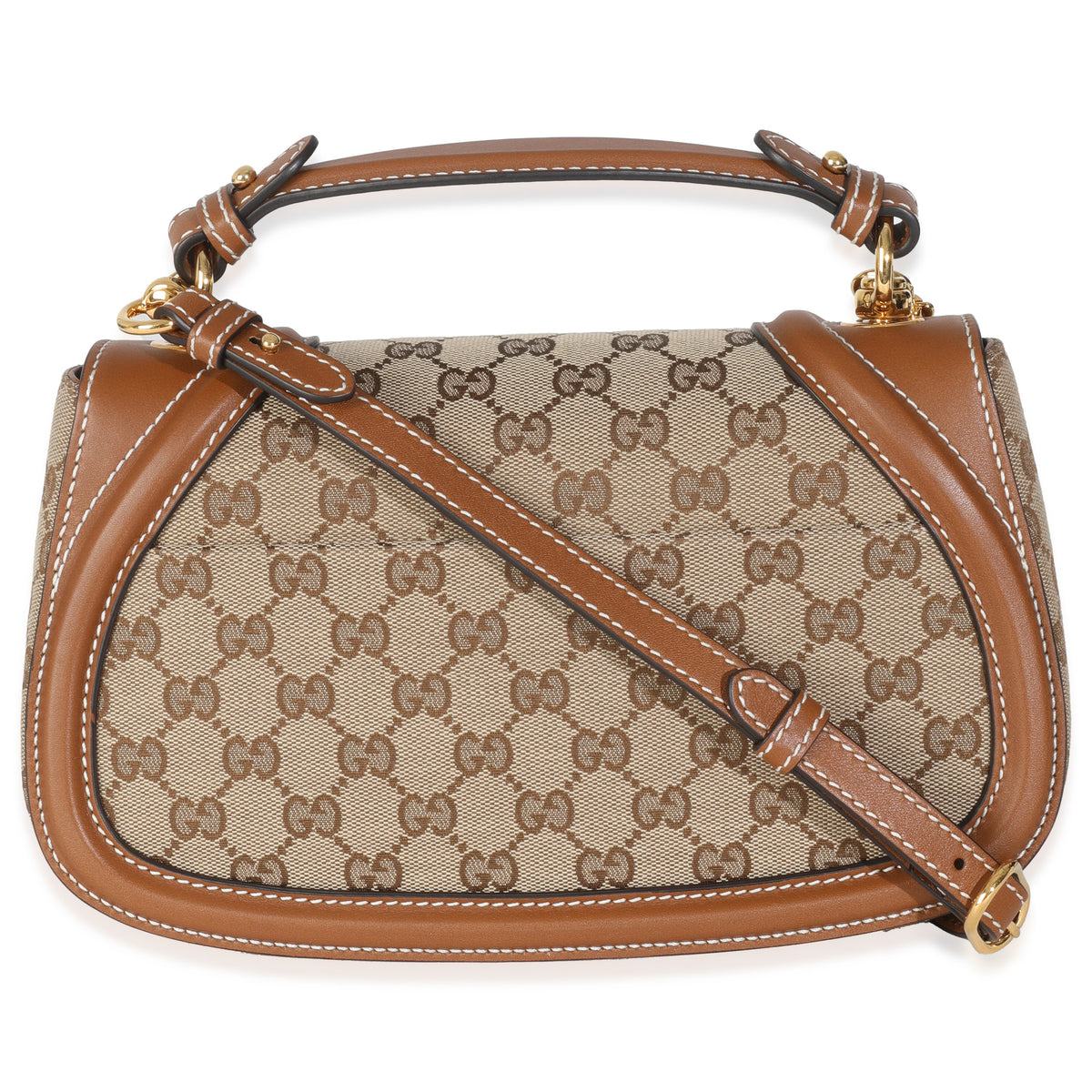 Beige GG Canvas Medium Blondie Bag