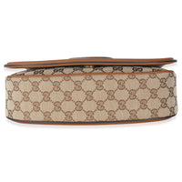 Beige GG Canvas Medium Blondie Bag