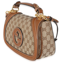 Beige GG Canvas Medium Blondie Bag