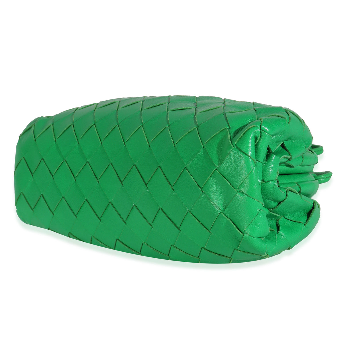 Bottega Veneta Parakeet Nappa Intrecciato The Mini Pouch Handbag box