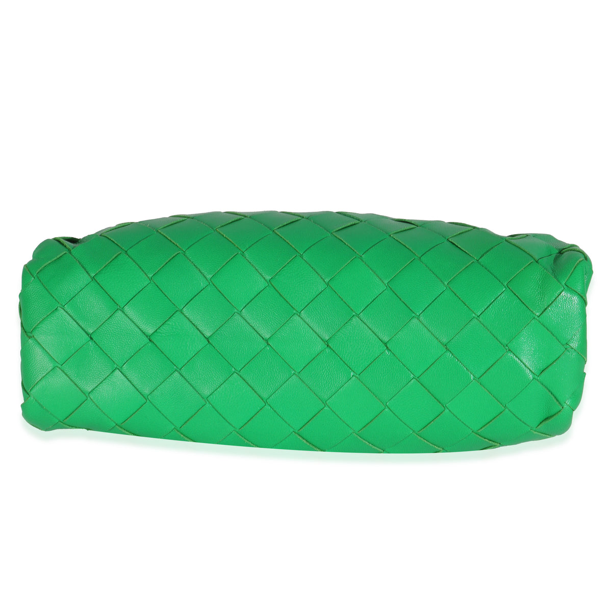 Bottega Veneta Parakeet Nappa Intrecciato The Mini Pouch Handbag stamp