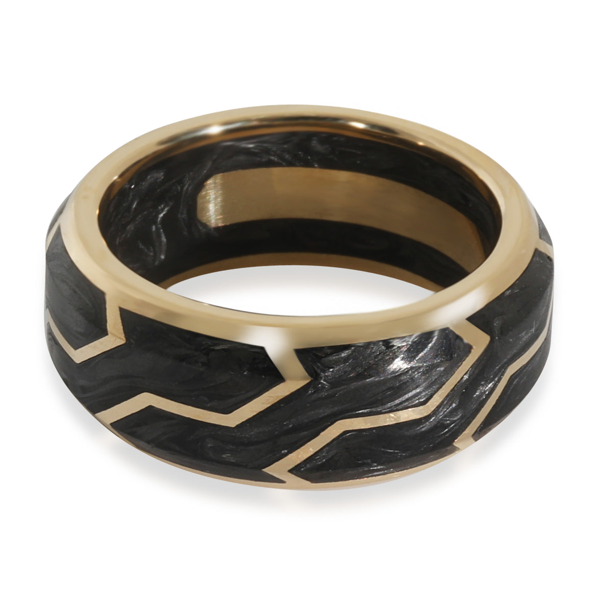 Yellow Gold  Streamline Band