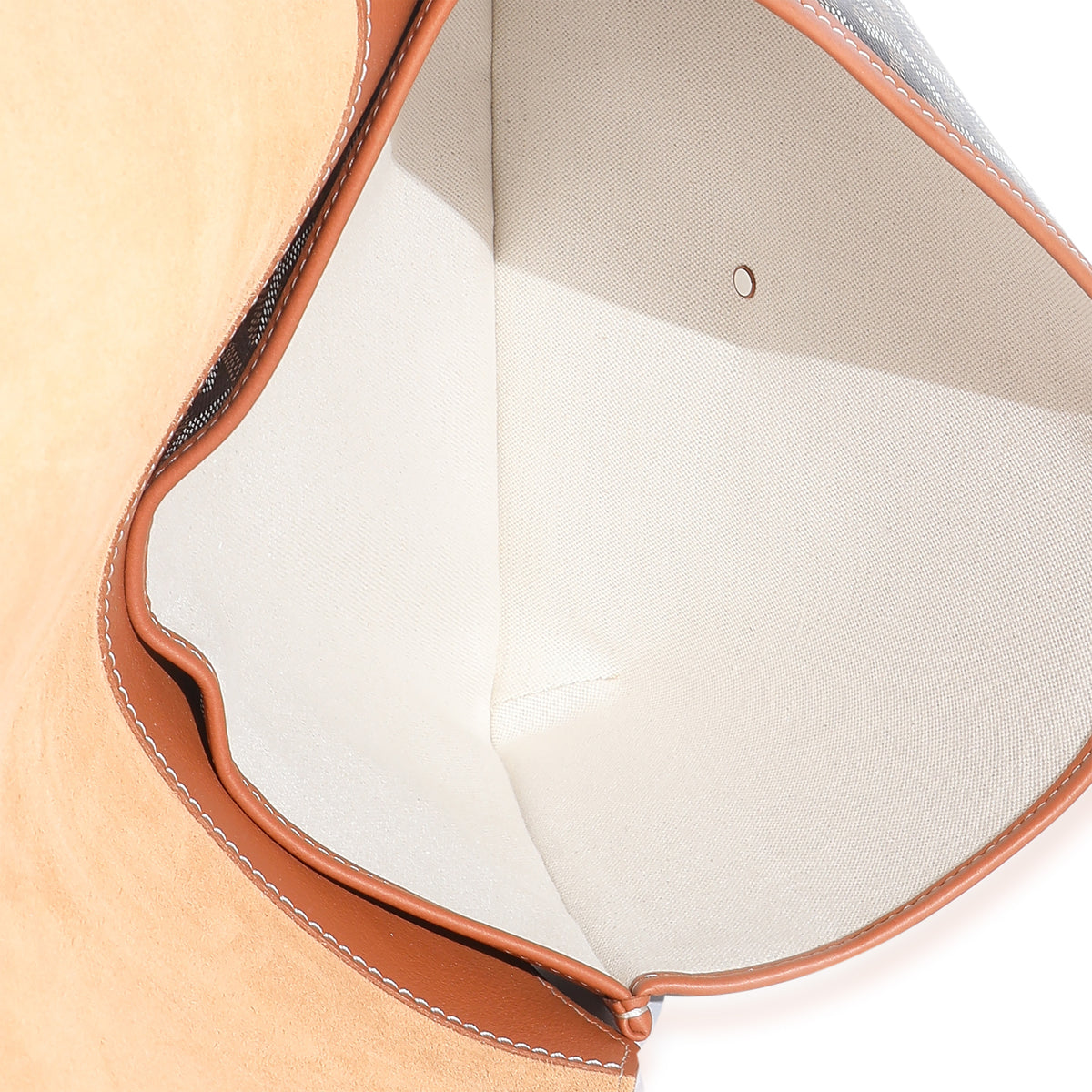 Gold Black Goyardine Canvas Coursier Messenger MM