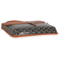 Gold Black Goyardine Canvas Coursier Messenger MM