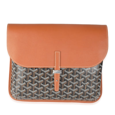 Gold Black Goyardine Canvas Coursier Messenger MM