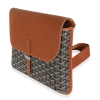 Gold Black Goyardine Canvas Coursier Messenger MM