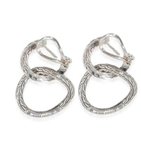 Sterling Silver Sapphire Classic Chain Earrings