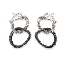 Sterling Silver Sapphire Classic Chain Earrings