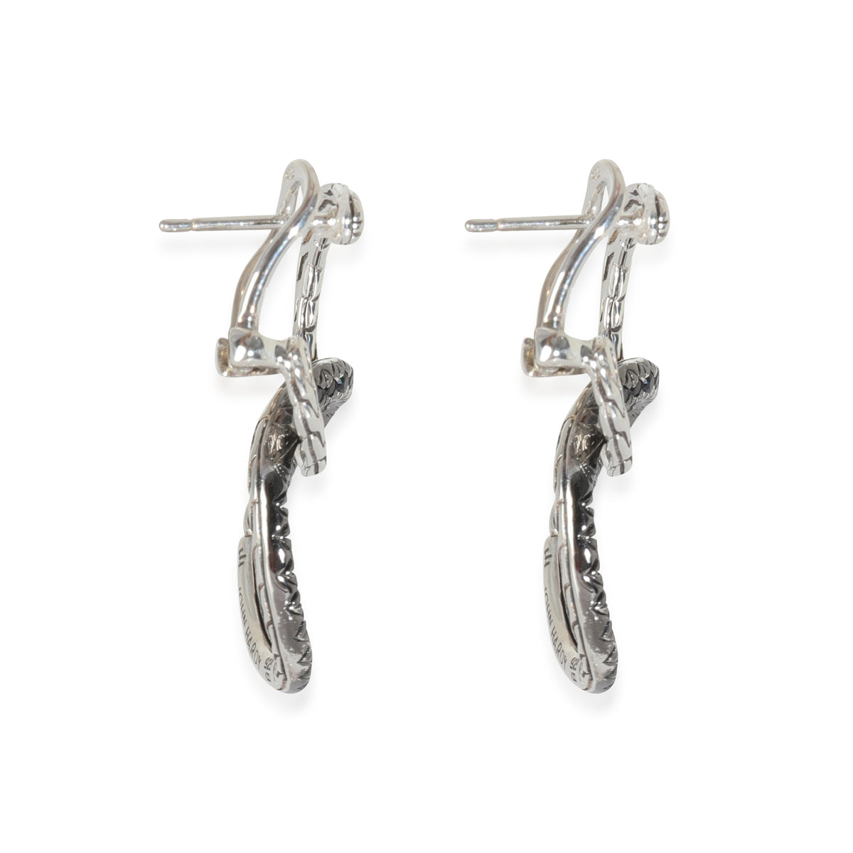 Sterling Silver Sapphire Classic Chain Earrings