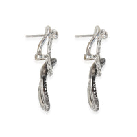 Sterling Silver Sapphire Classic Chain Earrings