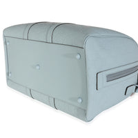 Light Blue Rubber Effect GG Embossed Large Duffle Bag