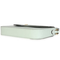 Gucci Pale Green Calfskin GG Super Mini Shoulder Bag Handbag box