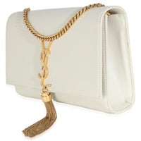 Crema Soft Grain De Poudre Medium Kate Tassel Satchel