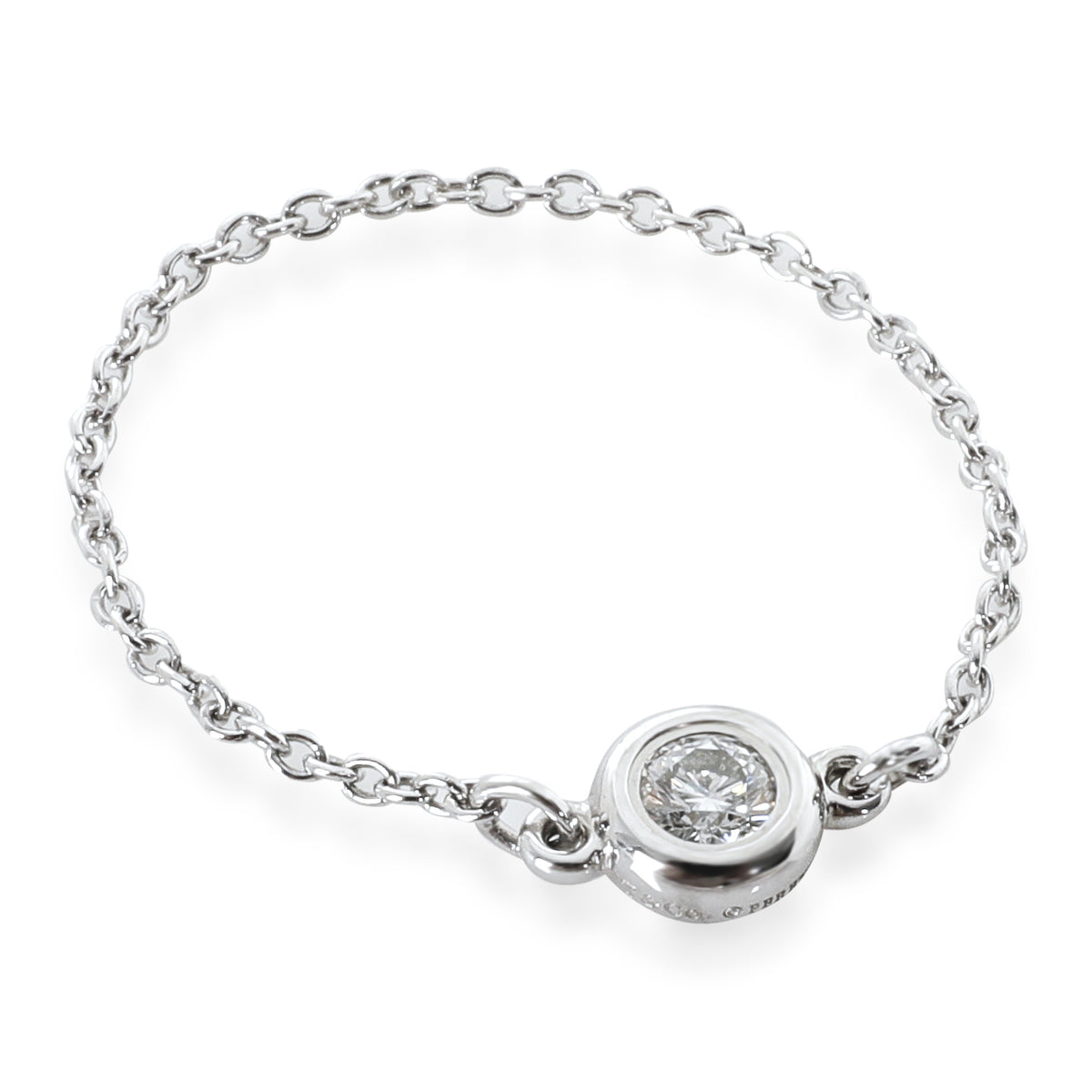 Platinum Diamond Elsa Peretti Diamonds By The Yard Ring
