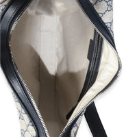 Navy GG Supreme Large Attache Shoulder Bag