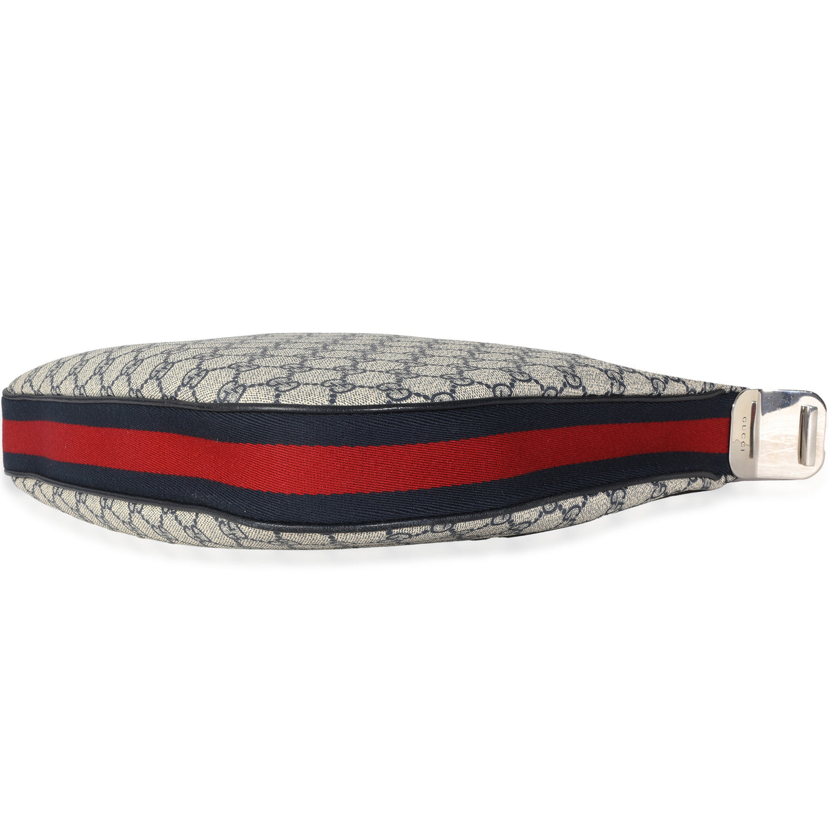 Navy GG Supreme Large Attache Shoulder Bag