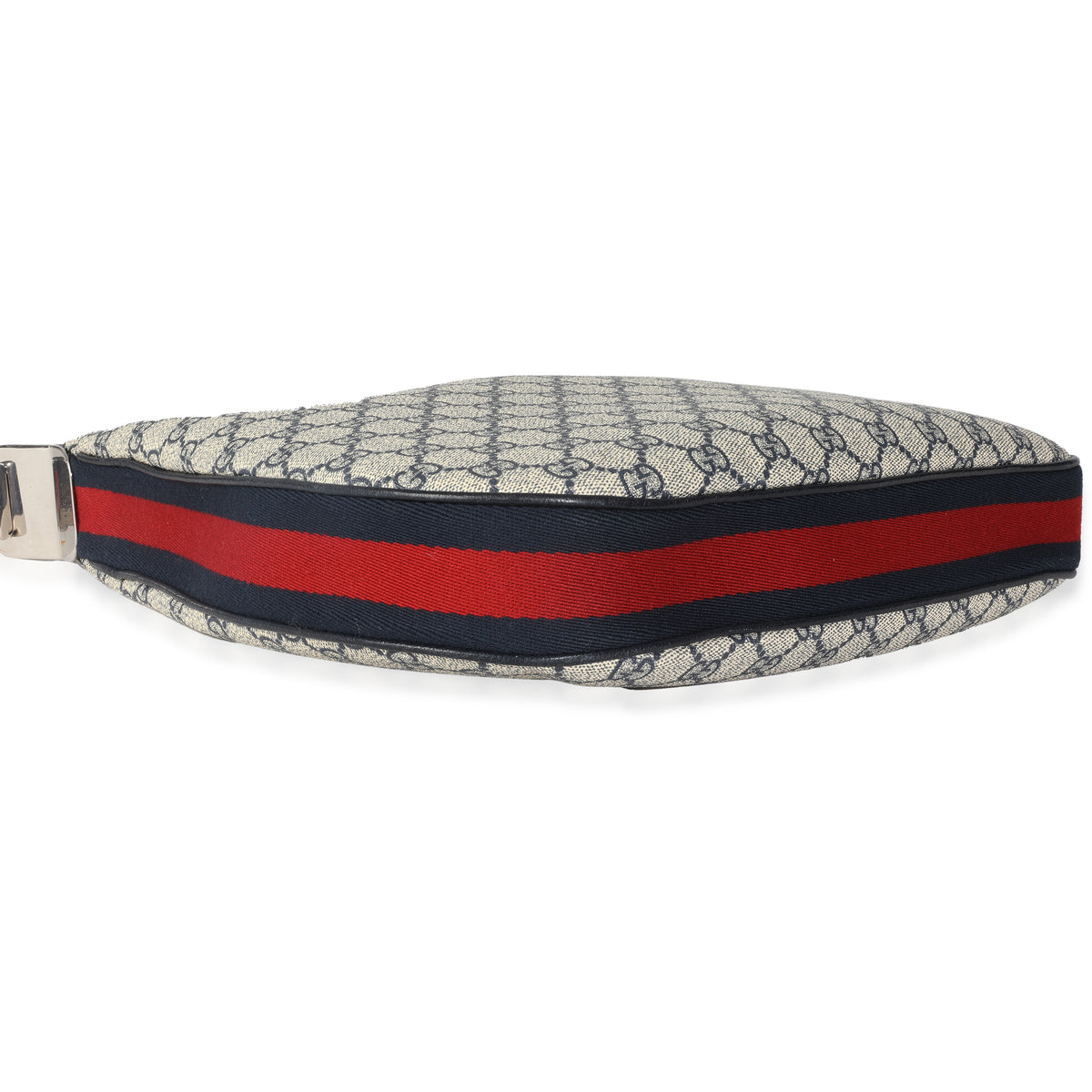 Navy GG Supreme Large Attache Shoulder Bag