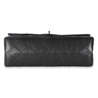Black Aged Quilted Calfskin 2.55 Small Reissue 225 Flap Bag