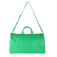 Parakeet Nappa Intrecciato Large Duffle Bag