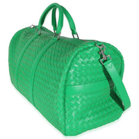 Parakeet Nappa Intrecciato Large Duffle Bag