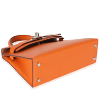 Feu Terre Battue Verso Mysore Chevre Sellier Mini Kelly 20 II PHW