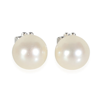Sterling Silver Pearl Ziegfeld Earrings
