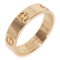 Yellow Gold  Love Ring
