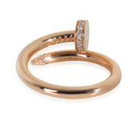 Rose Gold Diamond Juste Un Clou Ring