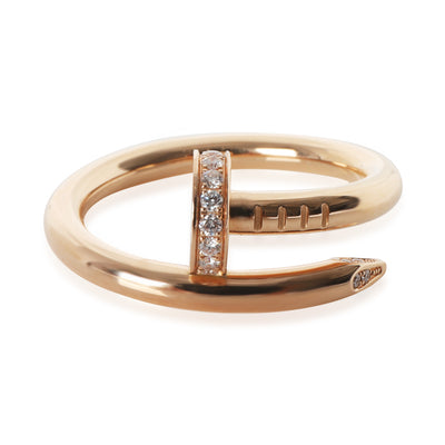 Rose Gold Diamond Juste Un Clou Ring
