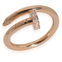 Rose Gold Diamond Juste Un Clou Ring