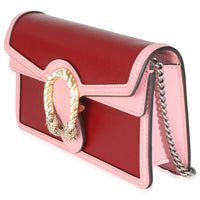 Pink Azalea Calfskin Enamel Super Mini Dionysus