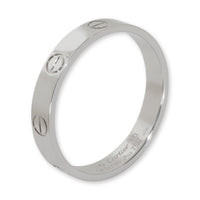 White Gold  Small Model Love Ring