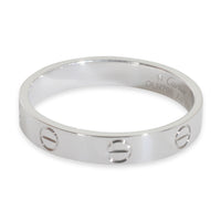 White Gold  Small Model Love Ring