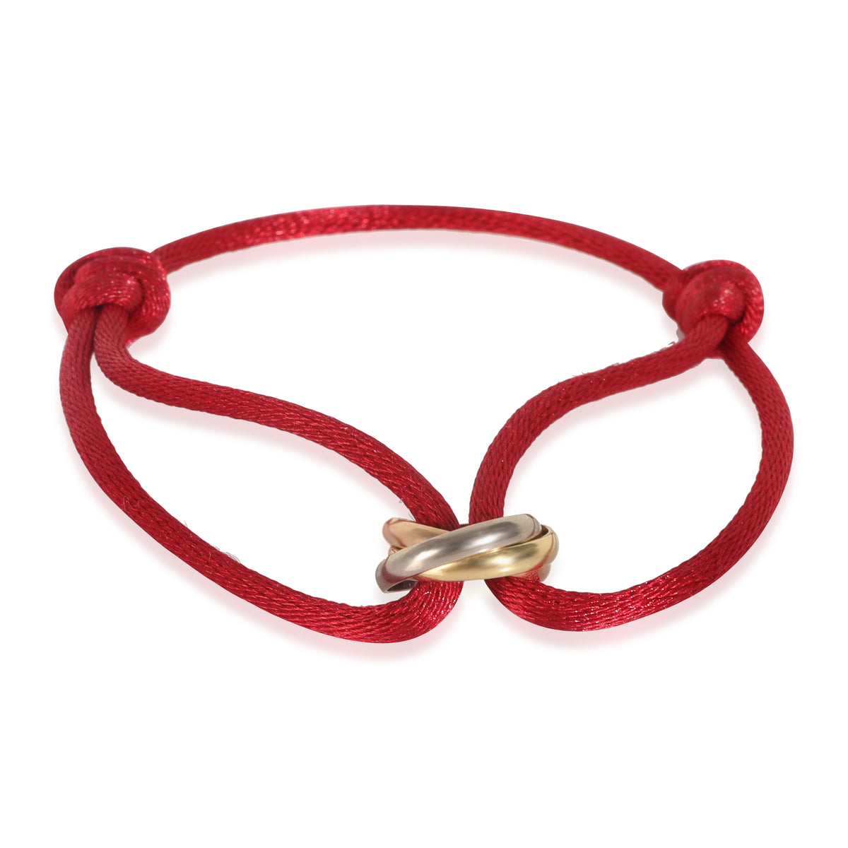 3-Tone Gold  Trinity Bracelet