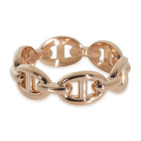 Rose Gold  Chaine d'Ancre Enchainee Ring