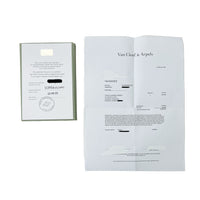 Yellow Gold Onyx Vintage Alhambra Earrings