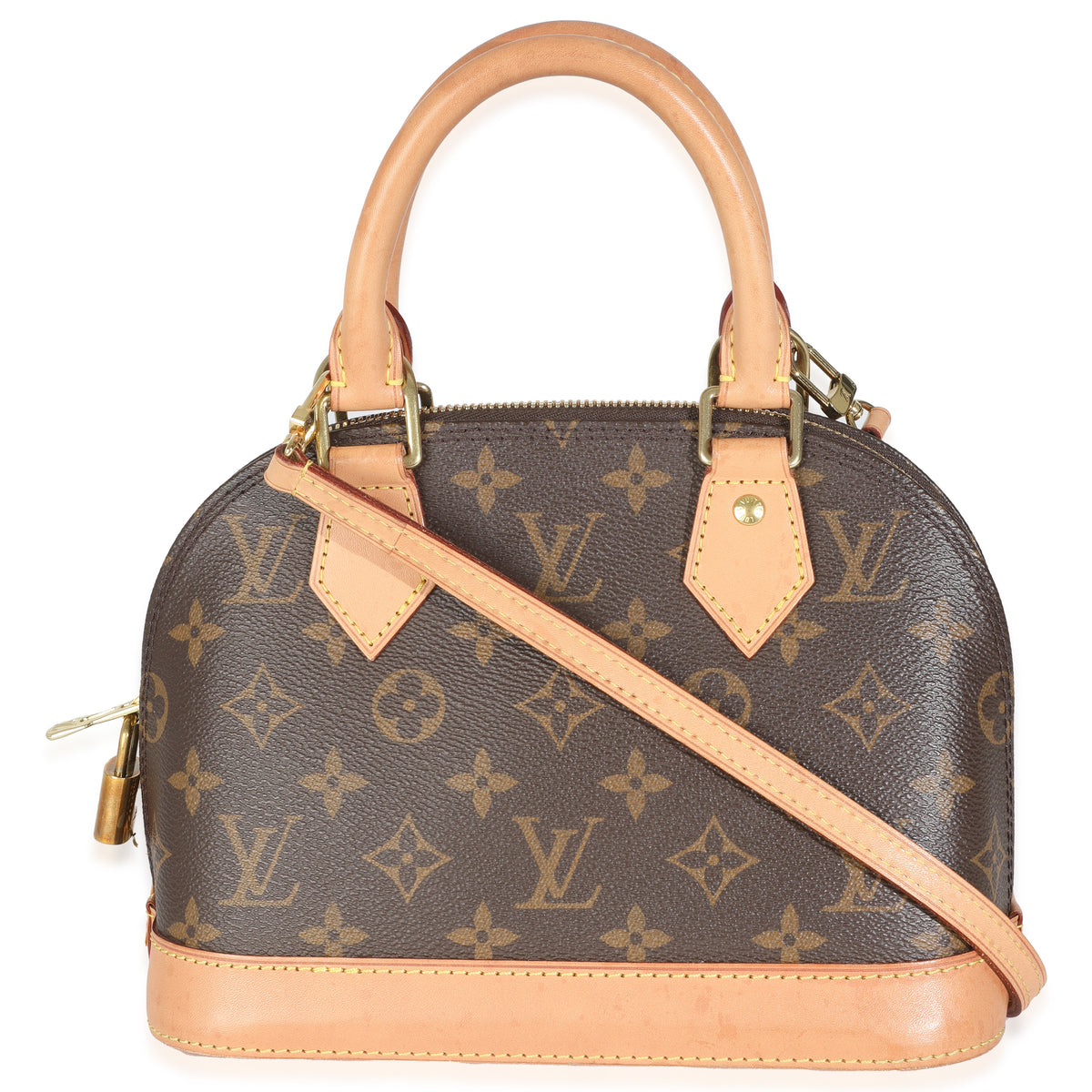 Monogram Canvas Alma BB