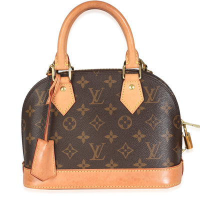 Monogram Canvas Alma BB