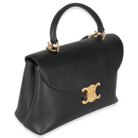 Black Supple Calfskin Medium Nino