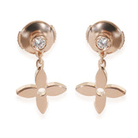 Rose Gold Diamond Idylle Blossom Earrings