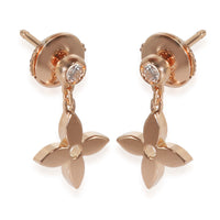 Rose Gold Diamond Idylle Blossom Earrings