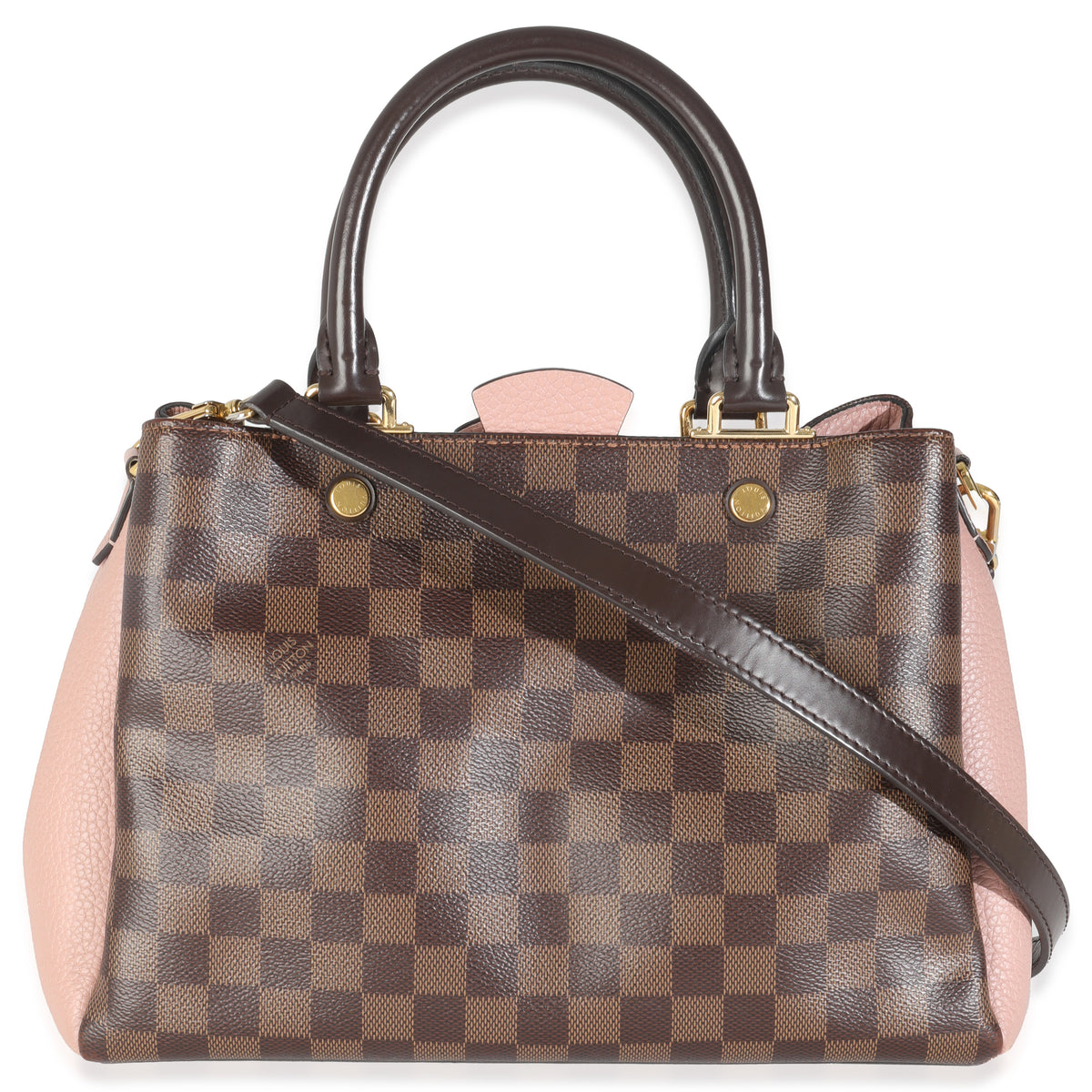 Magnolia Damier Ebene Canvas Brittany Bag