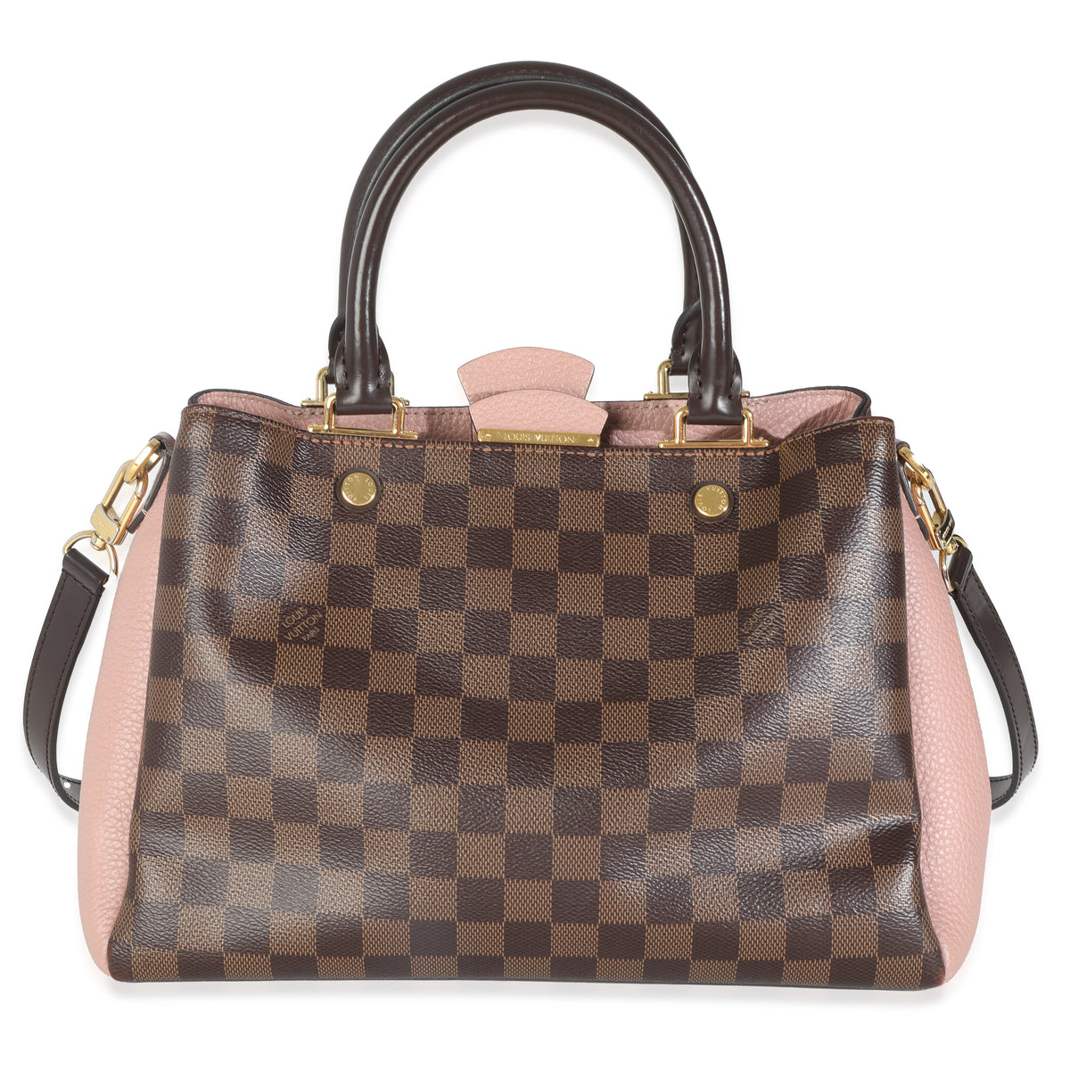 Magnolia Damier Ebene Canvas Brittany Bag