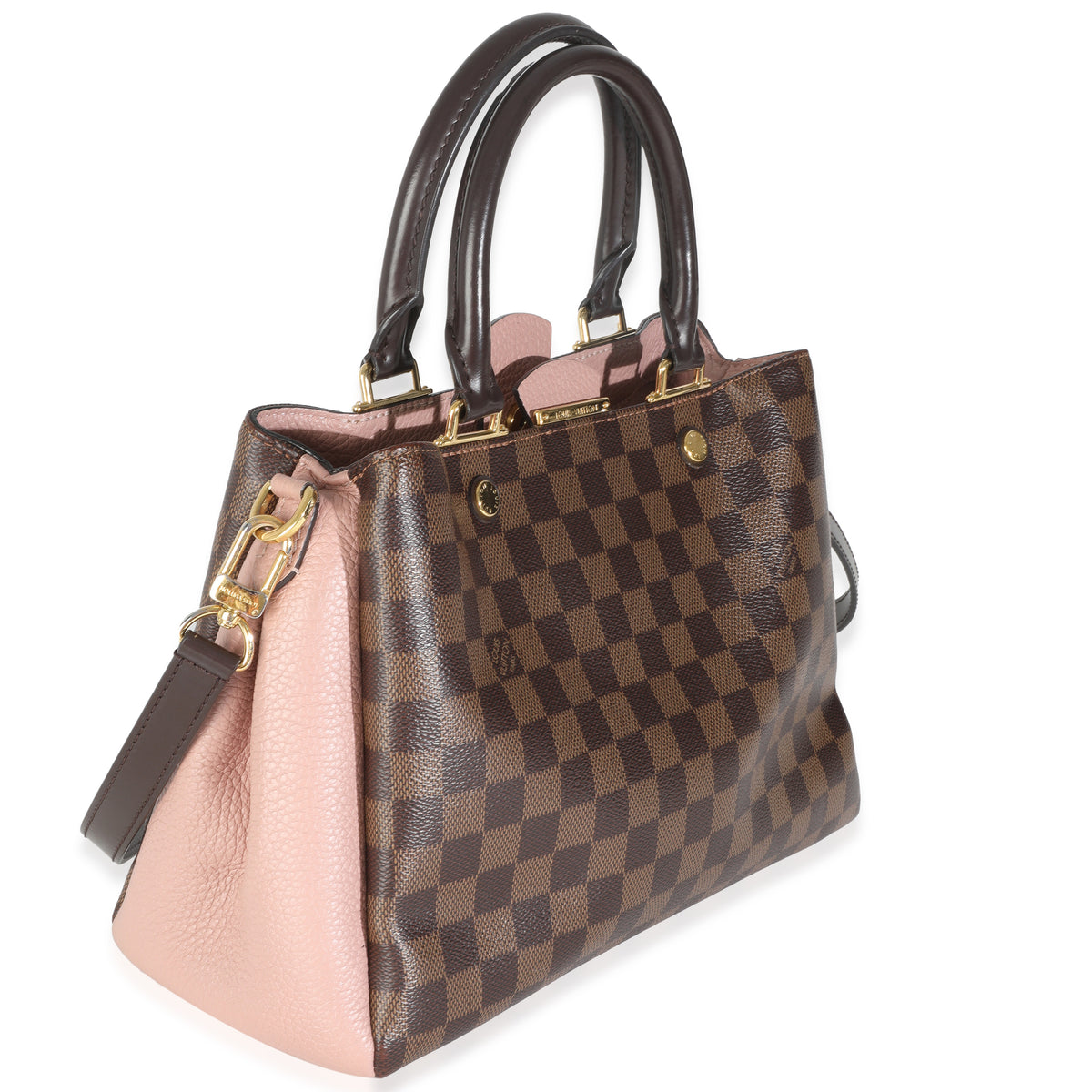 Magnolia Damier Ebene Canvas Brittany Bag